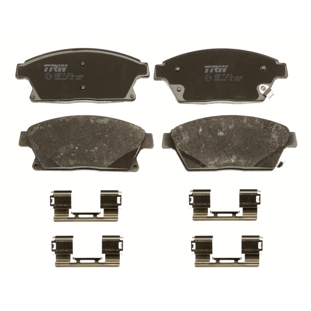 Set placute frana fata TRW GDB1847