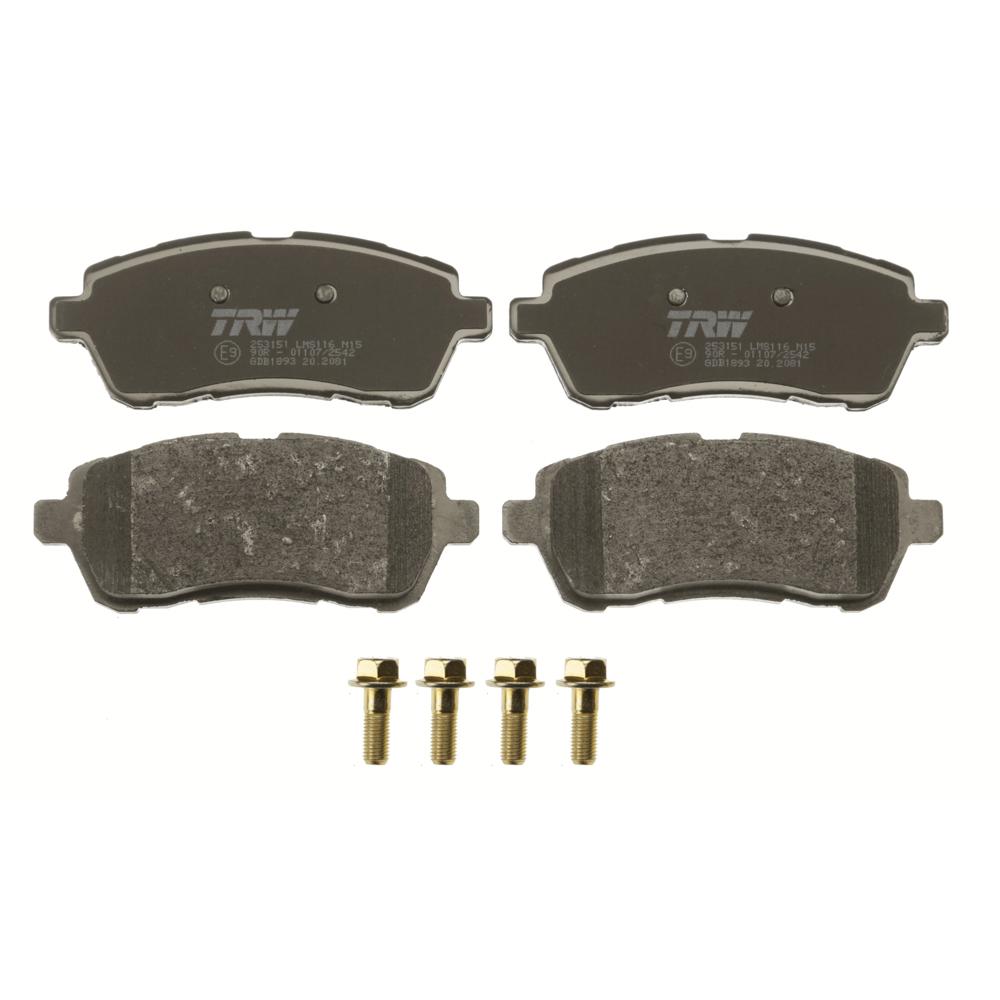 Set placute frana fata TRW GDB1893
