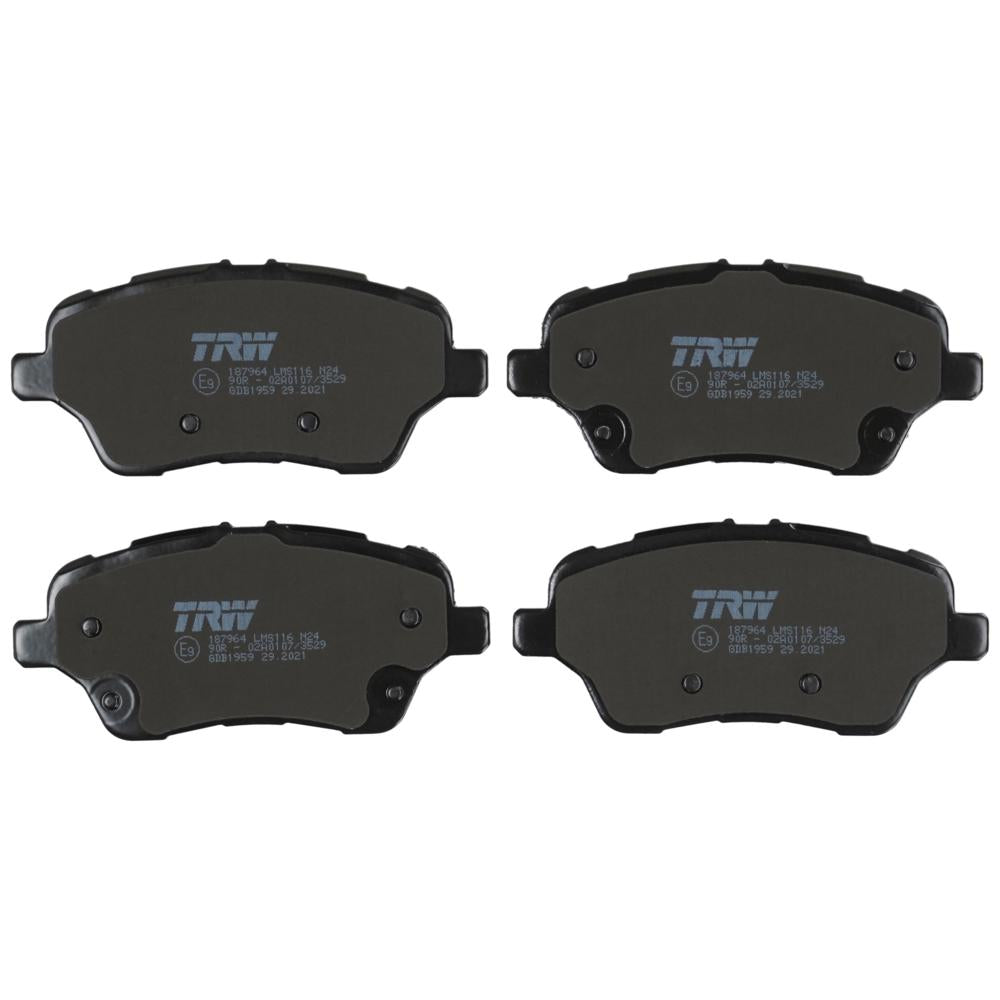 Set placute frana fata TRW GDB1959