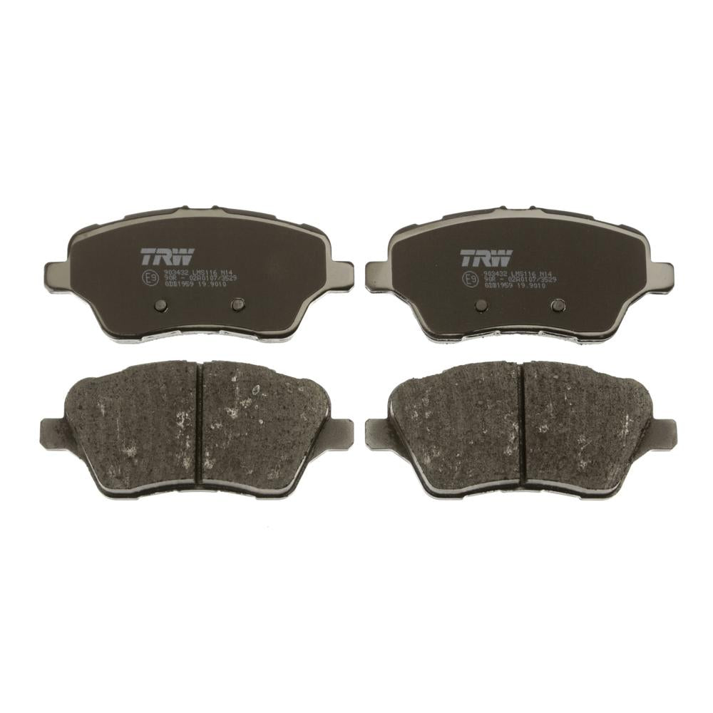Set placute frana fata TRW GDB1959