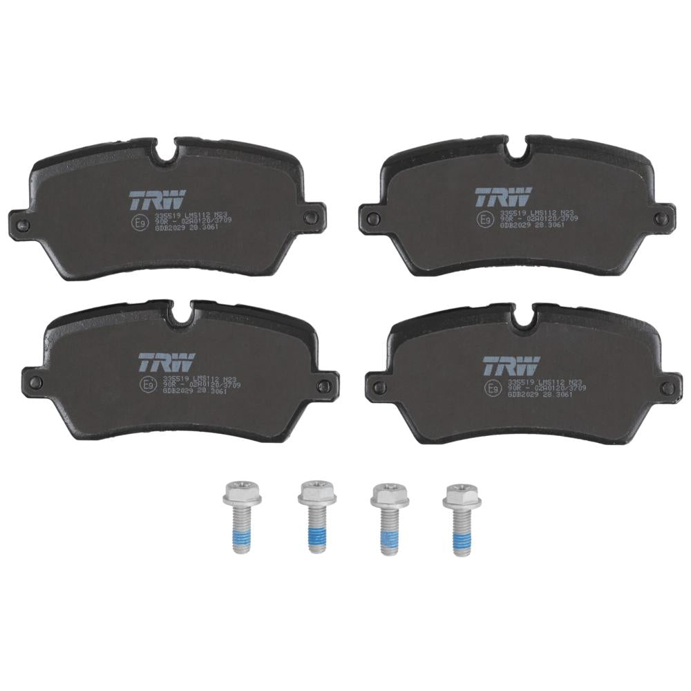 Set placute frana spate TRW GDB2029