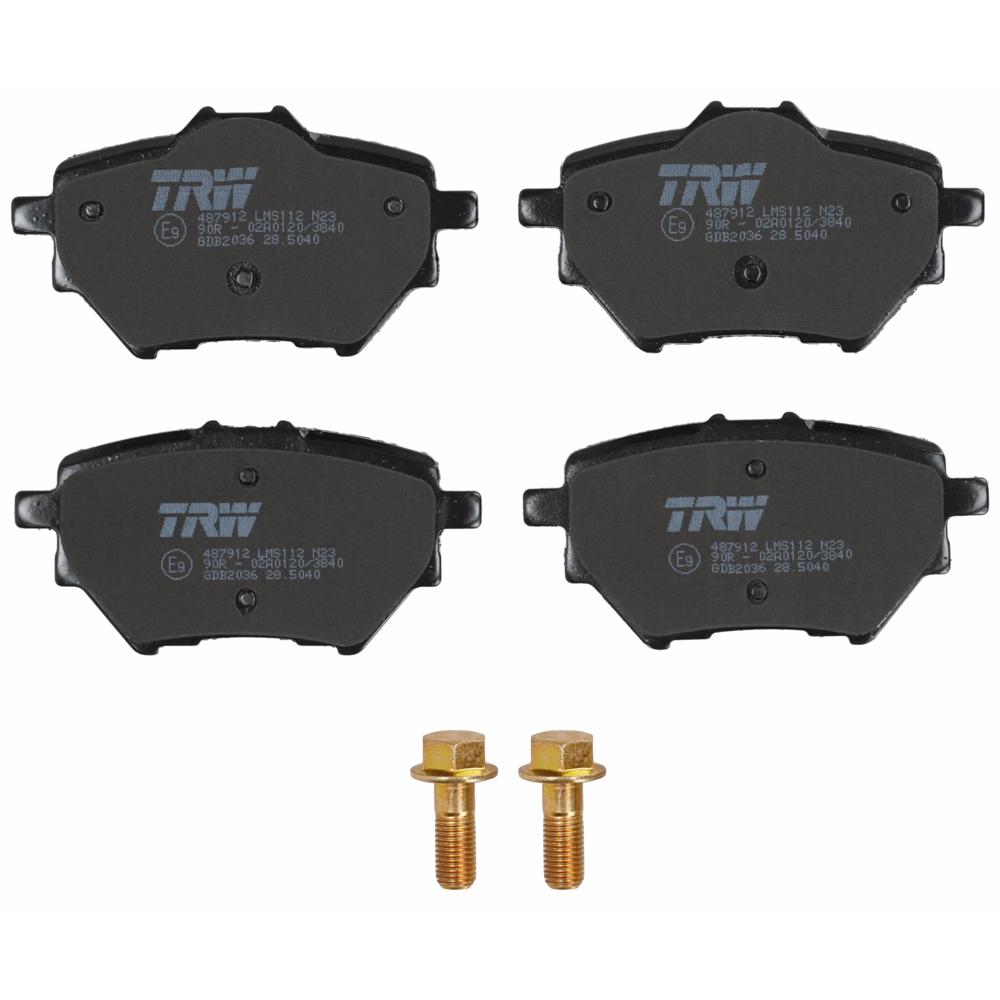 Set placute frana spate TRW GDB2036