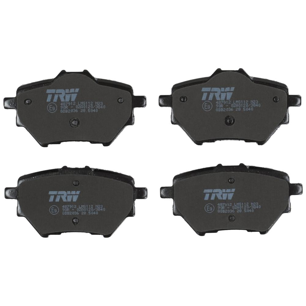 Set placute frana spate TRW GDB2036