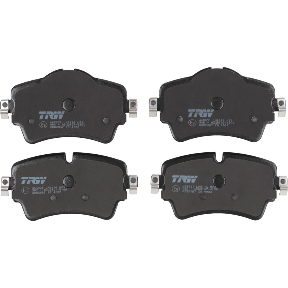 Set placute frana fata TRW GDB2087