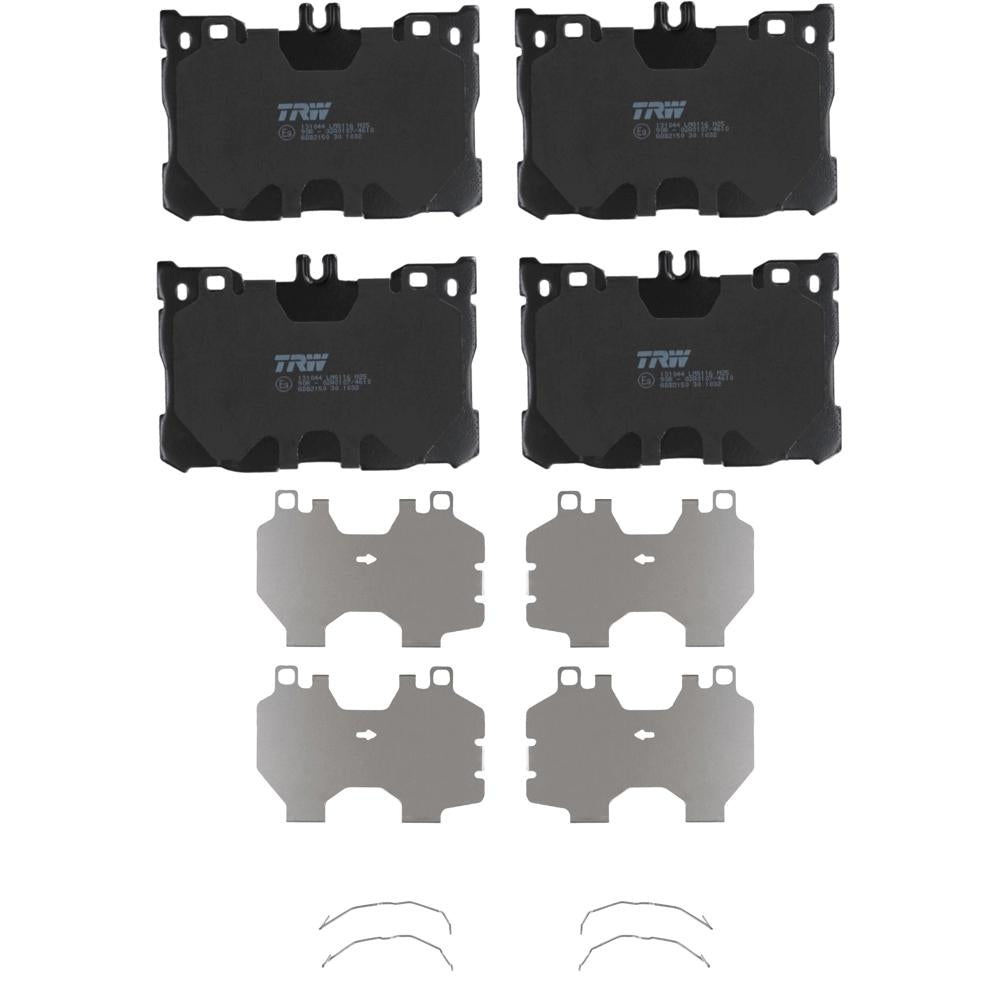 Set placute frana fata TRW GDB2150