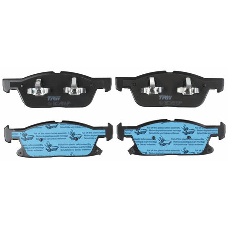 Set placute frana fata TRW GDB2167