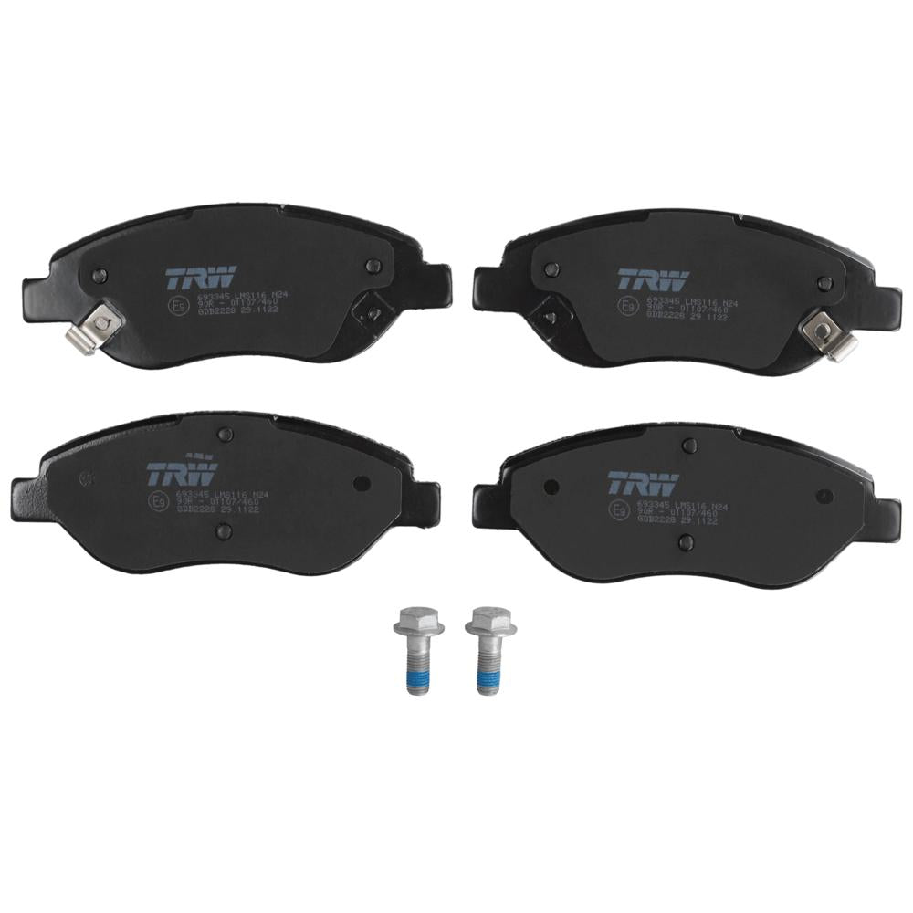 Set placute frana fata TRW GDB2228