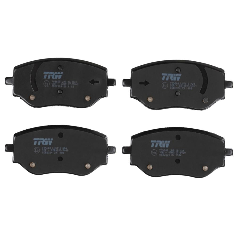 Set placute frana fata TRW GDB2324