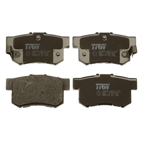 Set placute frana spate TRW GDB3175