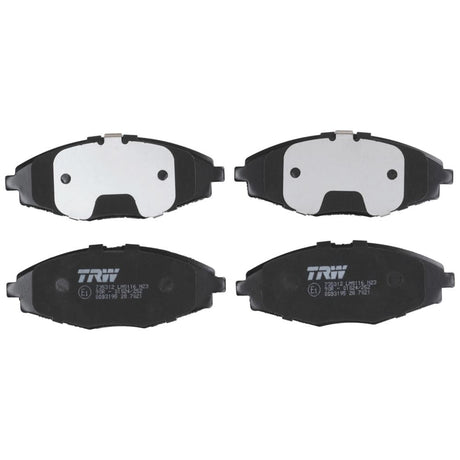 Set placute frana fata TRW GDB3195