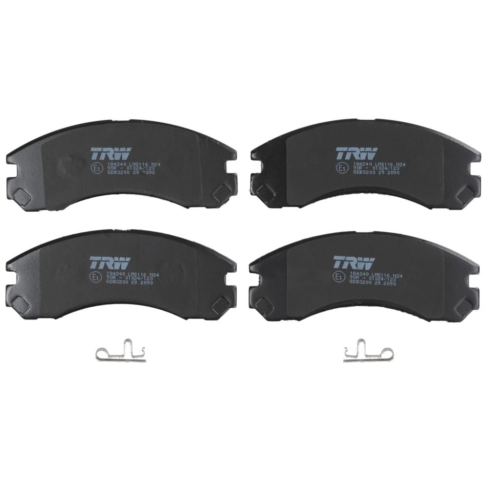 Set placute frana fata TRW GDB3200