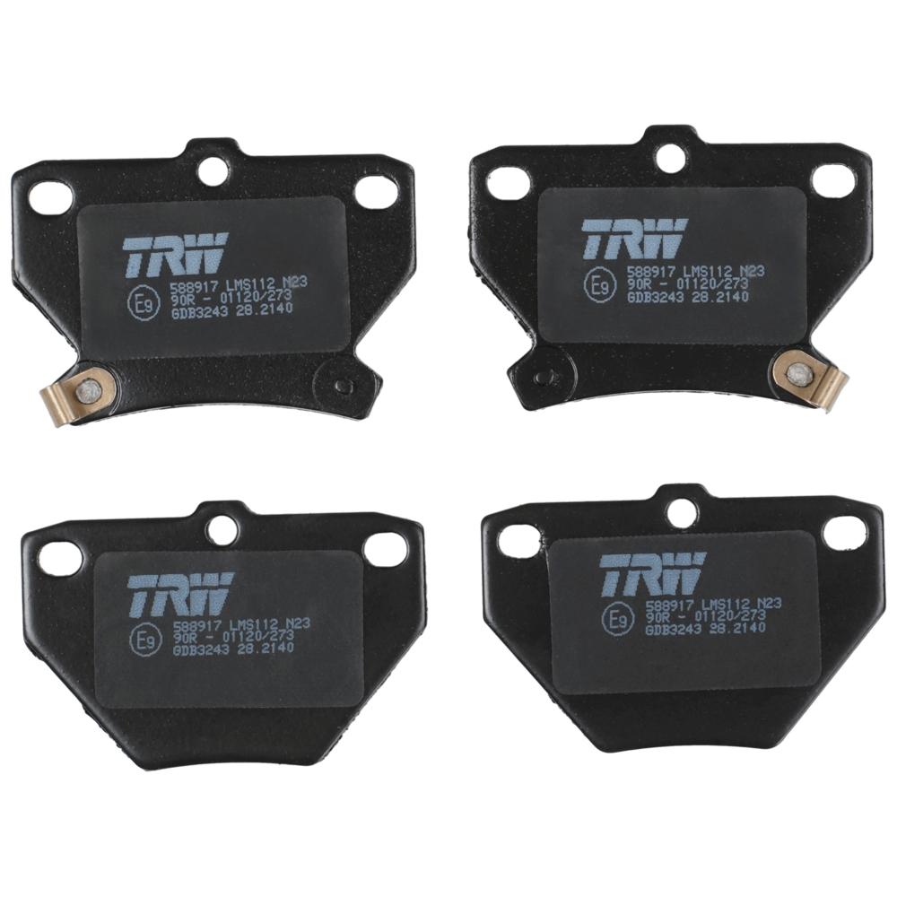 Set placute frana spate TRW GDB3243