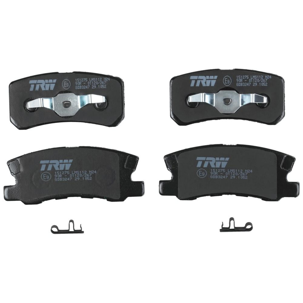 Set placute frana spate TRW GDB3247