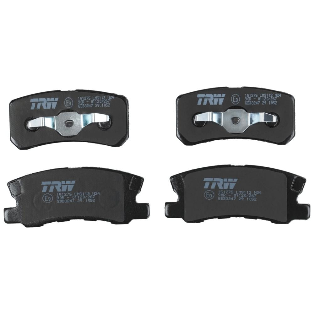 Set placute frana spate TRW GDB3247