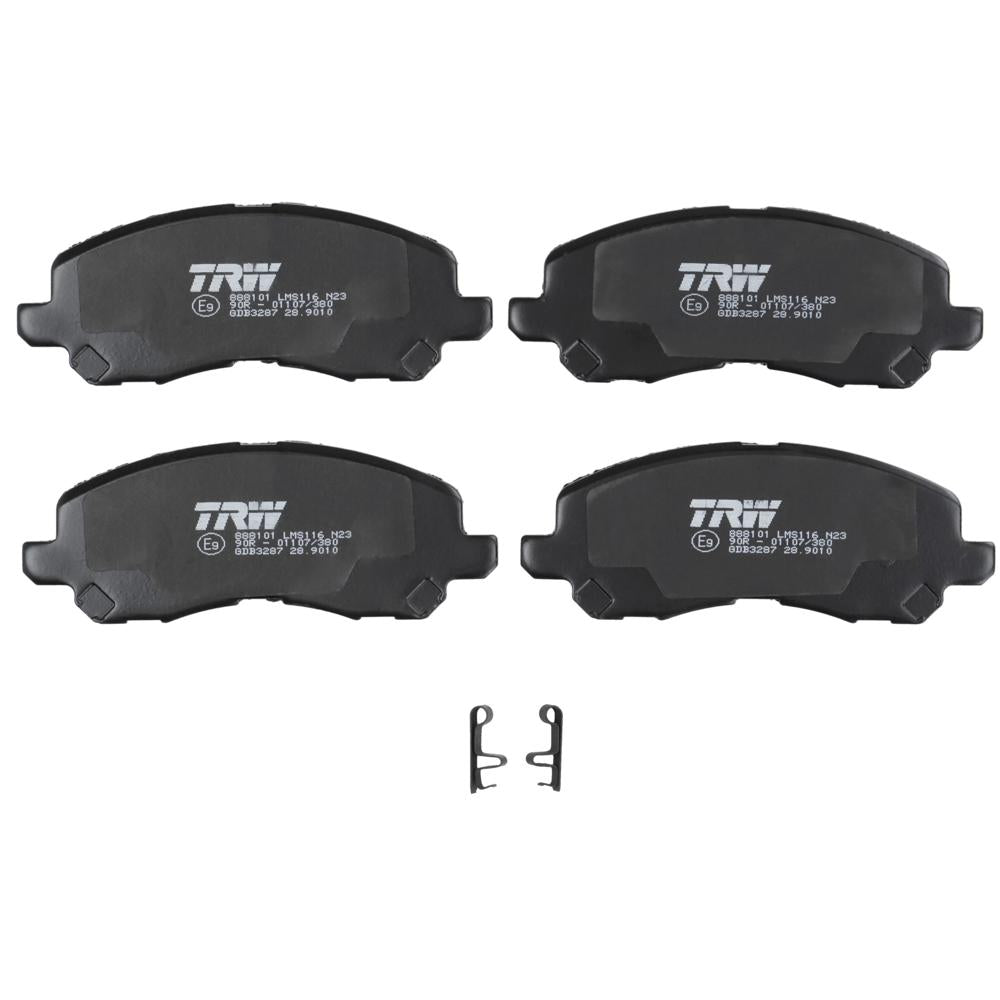 Set placute frana fata TRW GDB3287