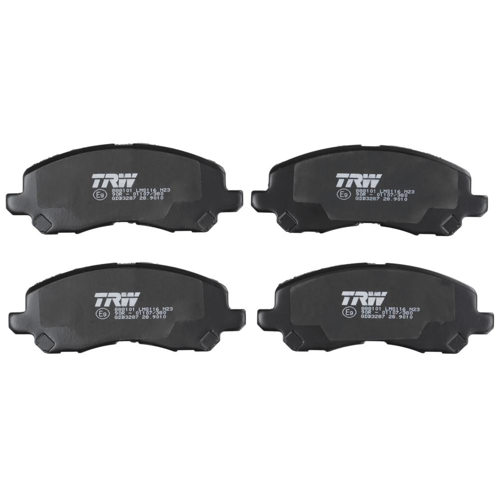 Set placute frana fata TRW GDB3287