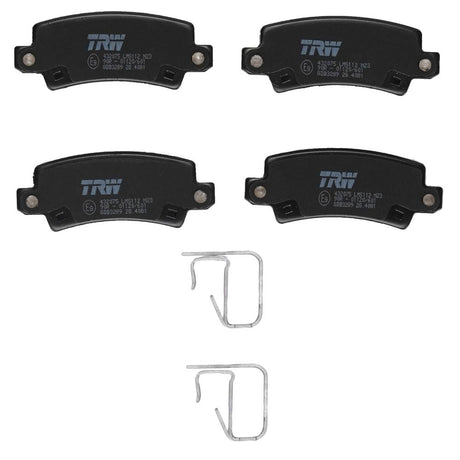 Set placute frana spate TRW GDB3289