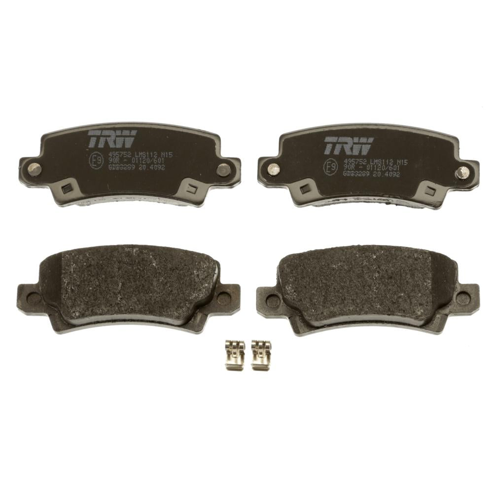Set placute frana spate TRW GDB3289
