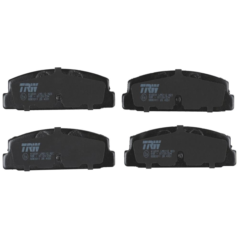 Set placute frana spate TRW GDB3311