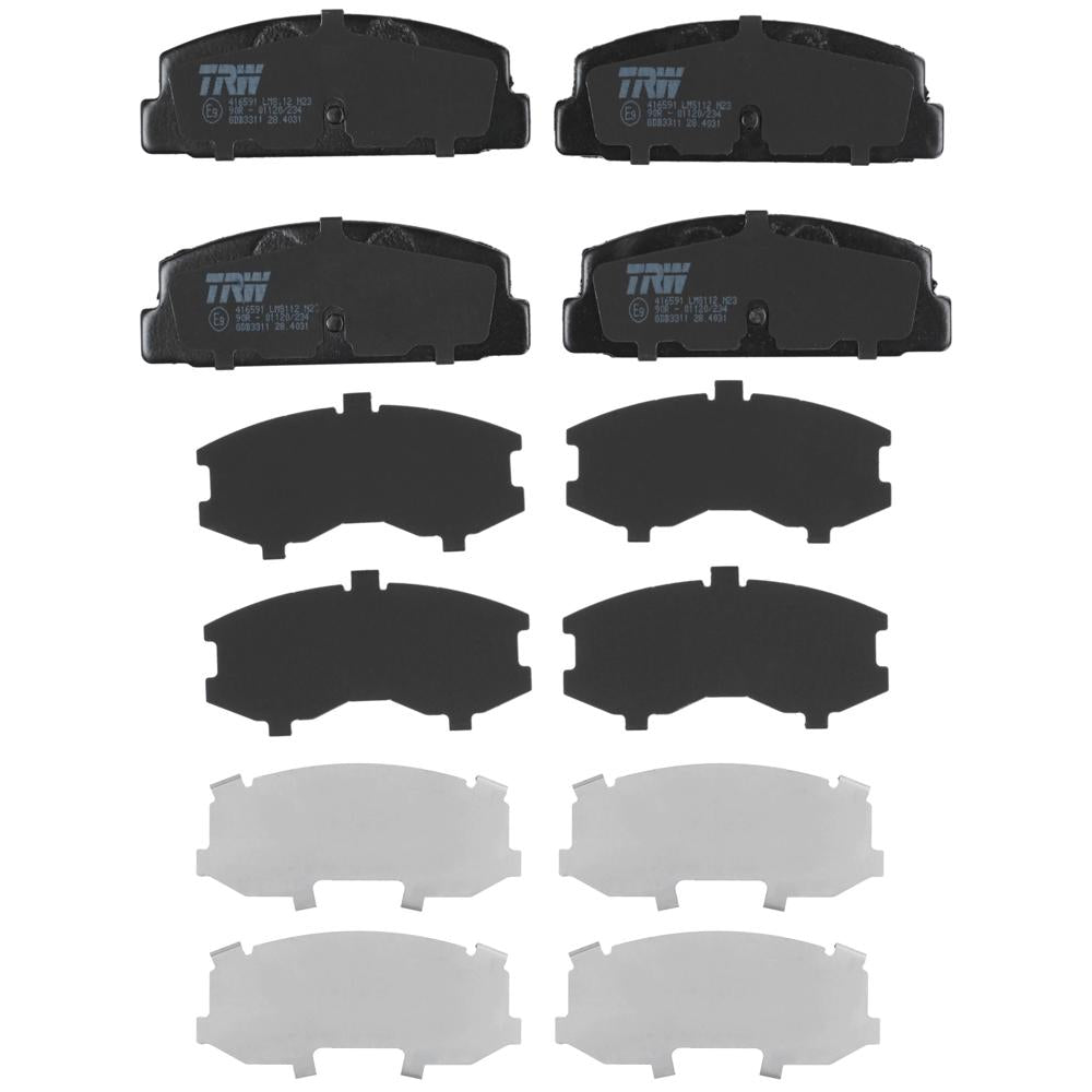 Set placute frana fata TRW GDB3328
