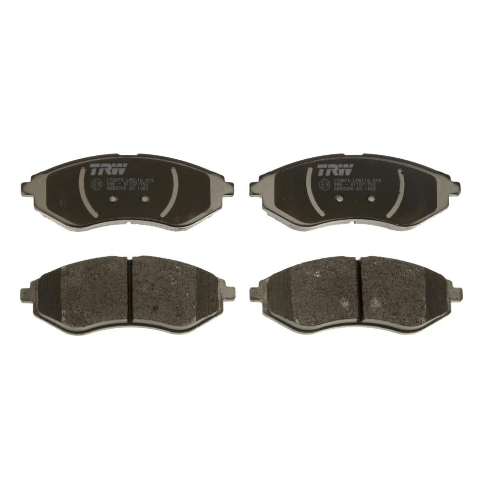 Set placute frana fata TRW GDB3330