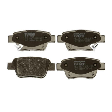 Set placute frana spate TRW GDB3337