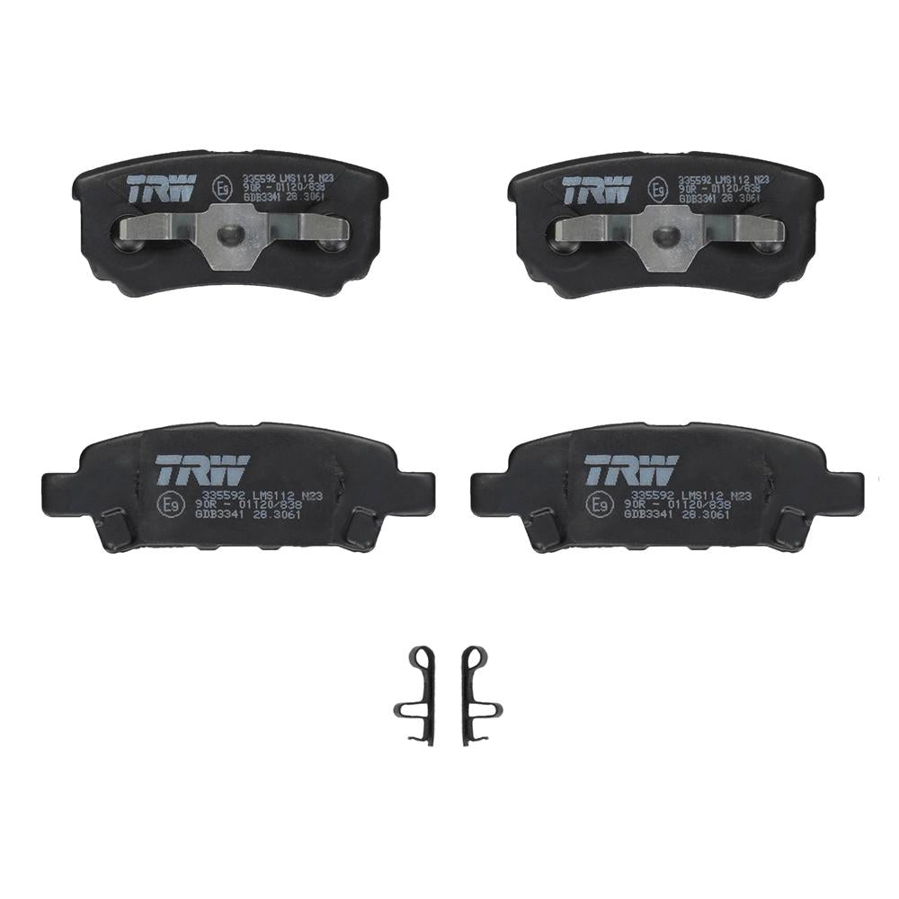 Set placute frana spate TRW GDB3341