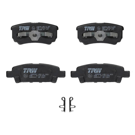 Set placute frana spate TRW GDB3341