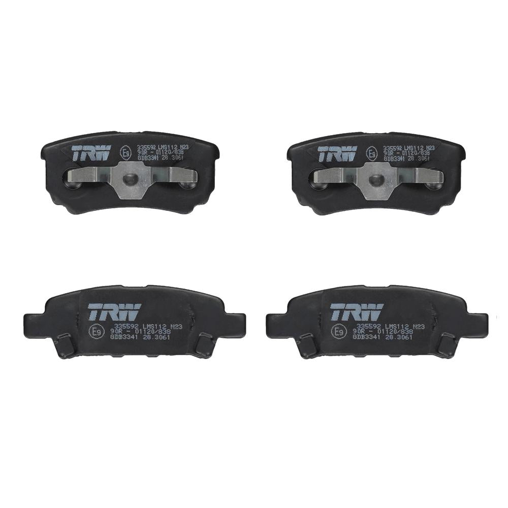 Set placute frana spate TRW GDB3341