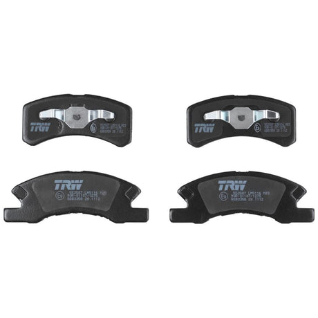 Set placute frana fata TRW GDB3358