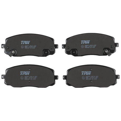 Set placute frana fata TRW GDB3369
