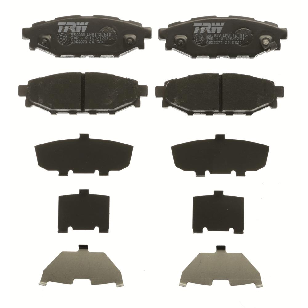 Set placute frana spate TRW GDB3373