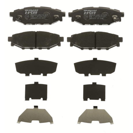 Set placute frana spate TRW GDB3373