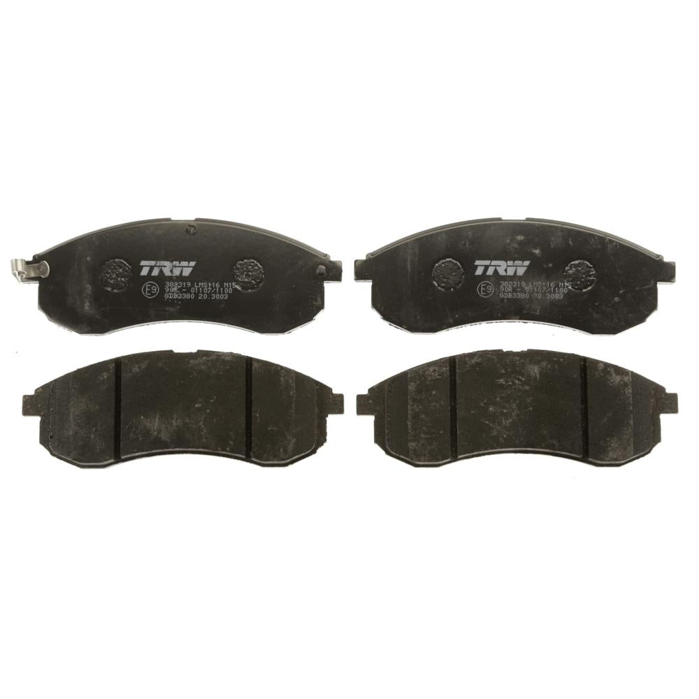 Set placute frana fata TRW GDB3380