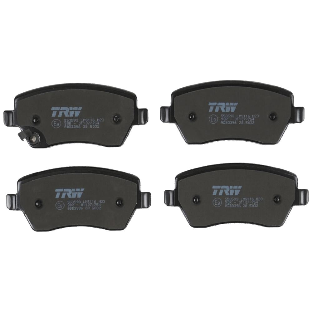 Set placute frana fata TRW GDB3396