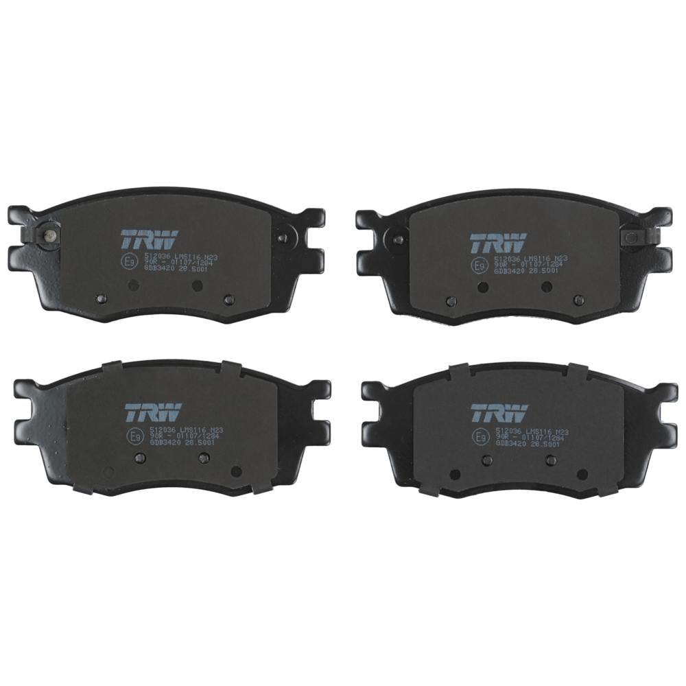 Set placute frana fata TRW GDB3420