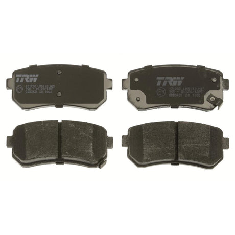 Set placute frana spate TRW GDB3421