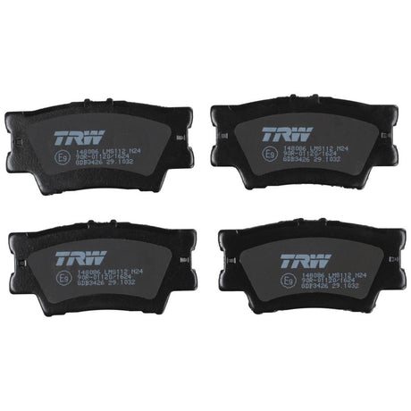 Set placute frana spate TRW GDB3426