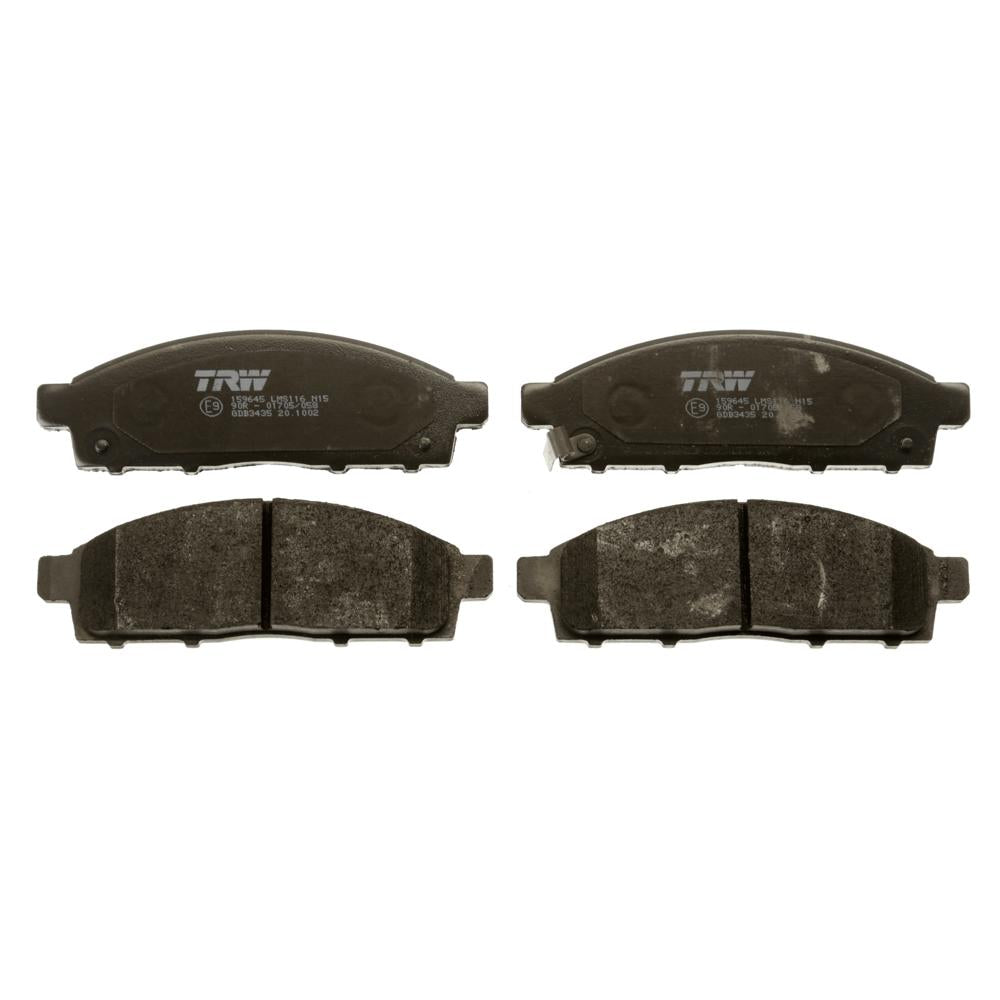 Set placute frana fata TRW GDB3435