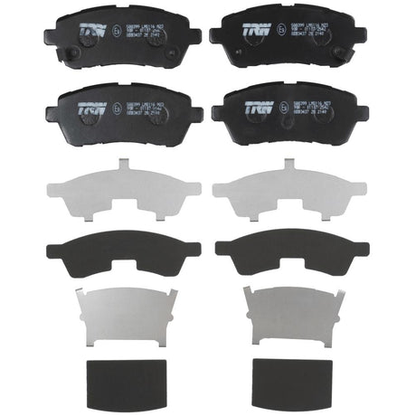 Set placute frana fata TRW GDB3437