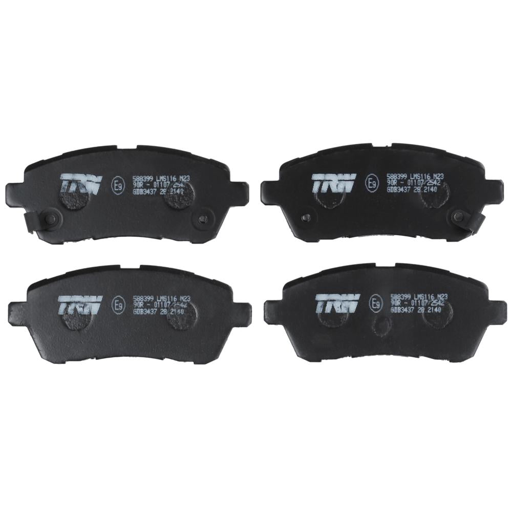 Set placute frana fata TRW GDB3437