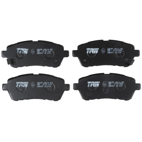 Set placute frana fata TRW GDB3437