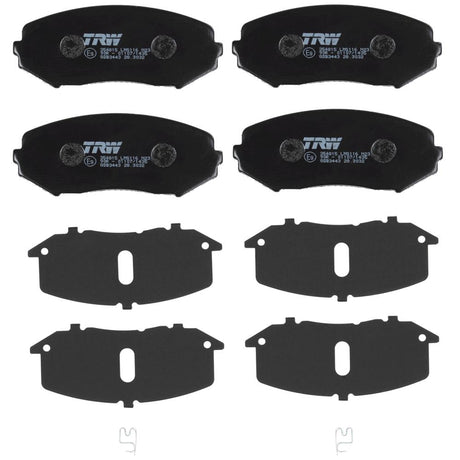 Set placute frana fata TRW GDB3443