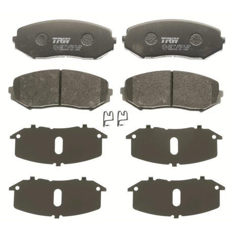 Set placute frana fata TRW GDB3443