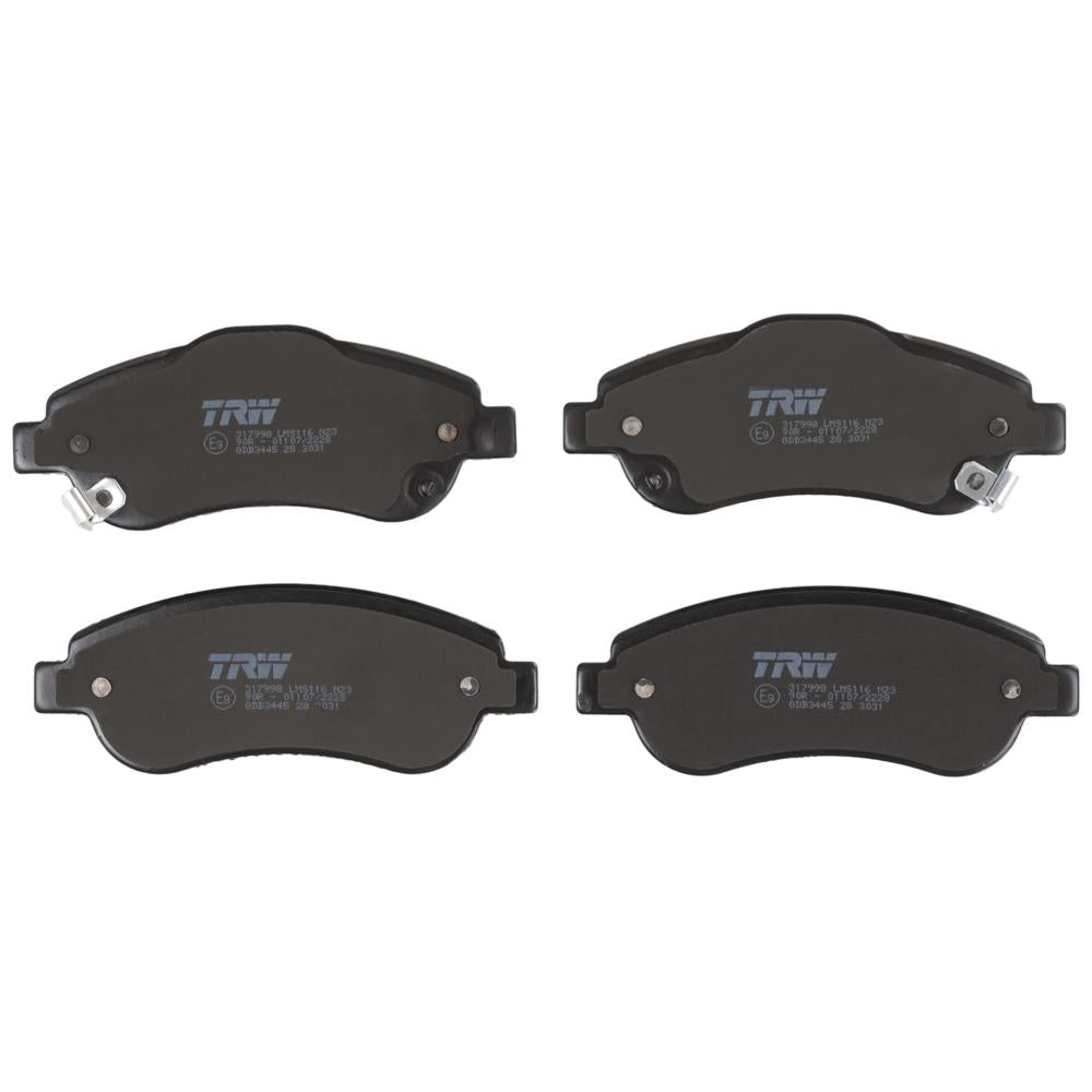 Set placute frana fata TRW GDB3445