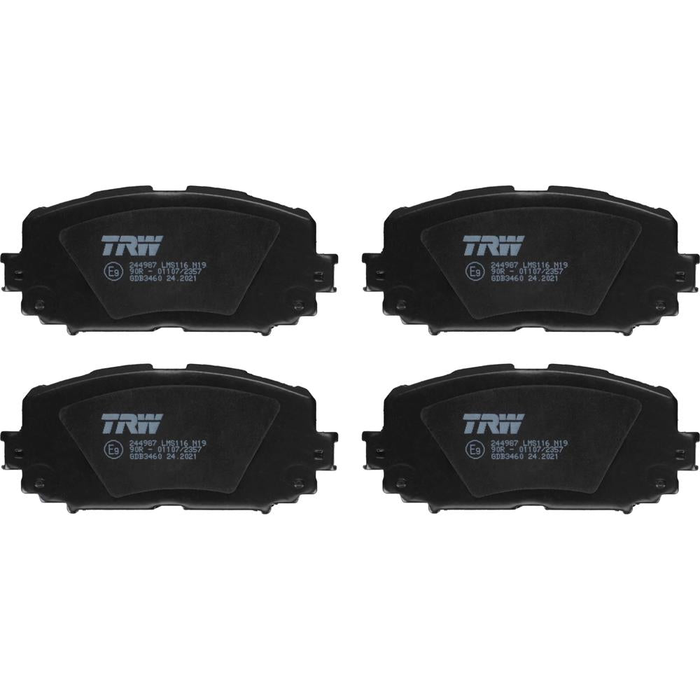 Set placute frana fata TRW GDB3460
