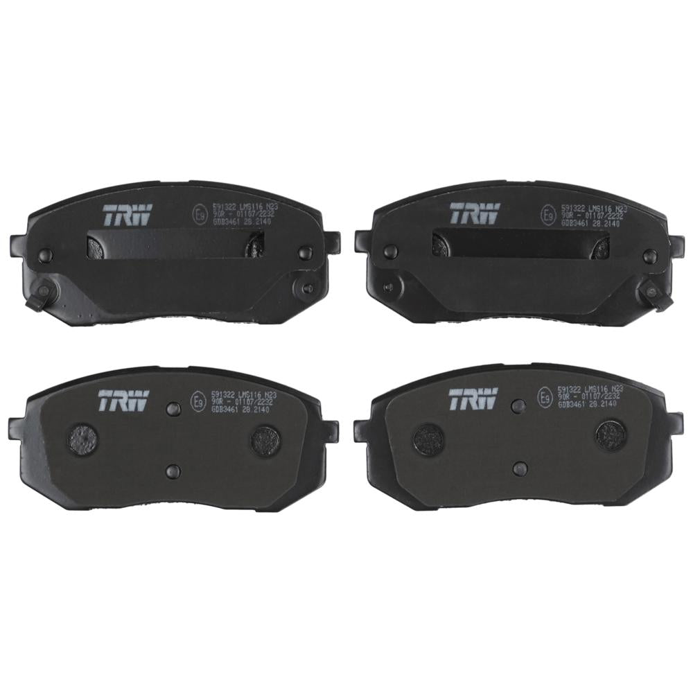 Set placute frana fata TRW GDB3461