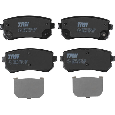 Set placute frana spate TRW GDB3474