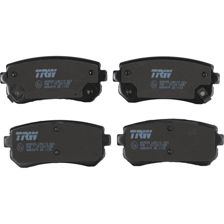 Set placute frana spate TRW GDB3474
