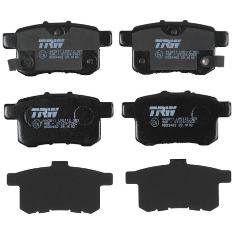 Set placute frana spate TRW GDB3482